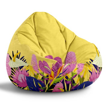 Sitzsack Paradise Tropics Flower