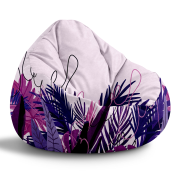 Sitzsack Paradise Violet Tropics