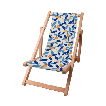 Holz liegestuhl Energy Blues
