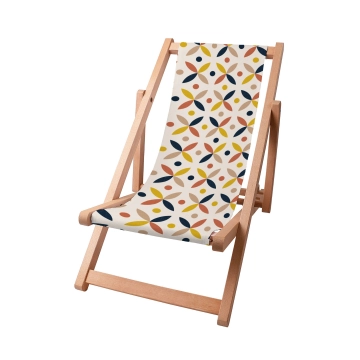 Holz liegestuhl Scandinavian Design