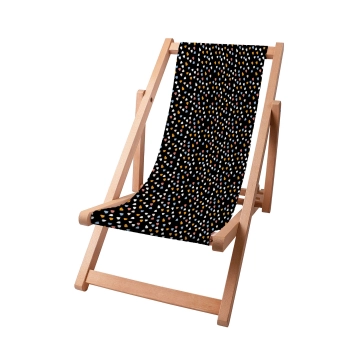 Holz liegestuhl Abstract Design
