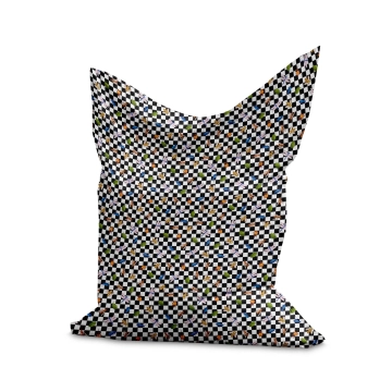 Sitzsack Pillow Checkered Insect