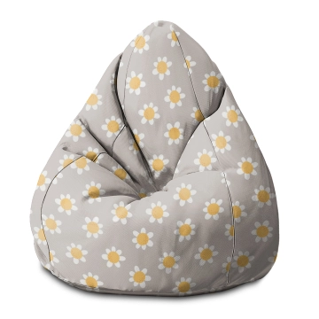 Sitzsack Pearshape Daisies