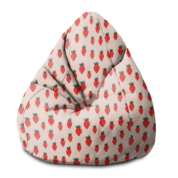 Sitzsack Pearshape Strawberry Jam
