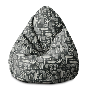 Sitzsack Pearshape Artistic Abstract Art