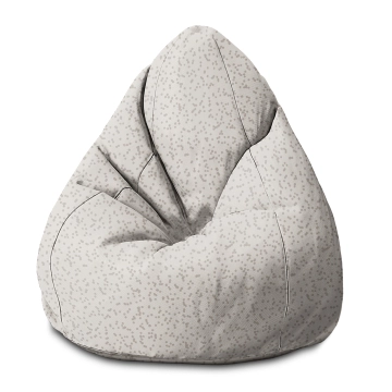 Sitzsack Pearshape Beige Dots